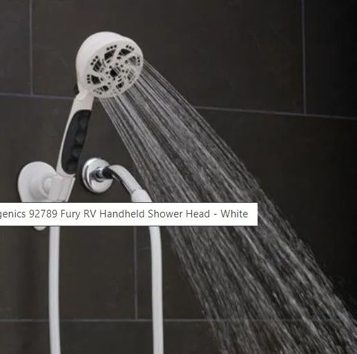 Oxygenics Fury shower WH